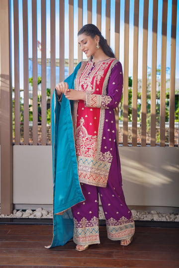 Mughal Suit Set | Available in 2 colors