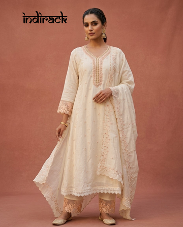 Gul-Nahar Organza Anarkali Set | KS 72