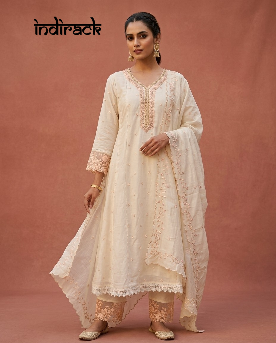 Gul-Nahar Organza Anarkali Set | KS 72