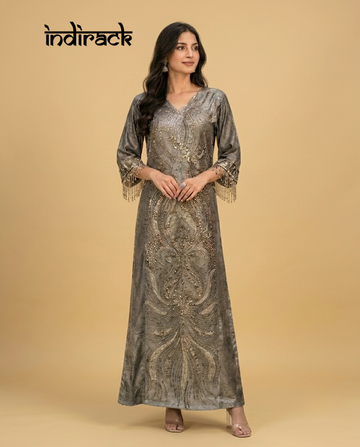 Tarika Embellished Kaftan Gown