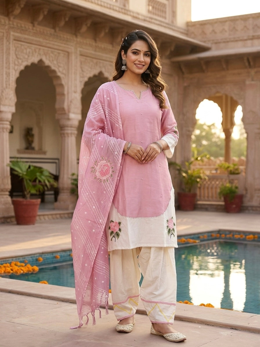 Gul-Rose Farsi Salwar Set