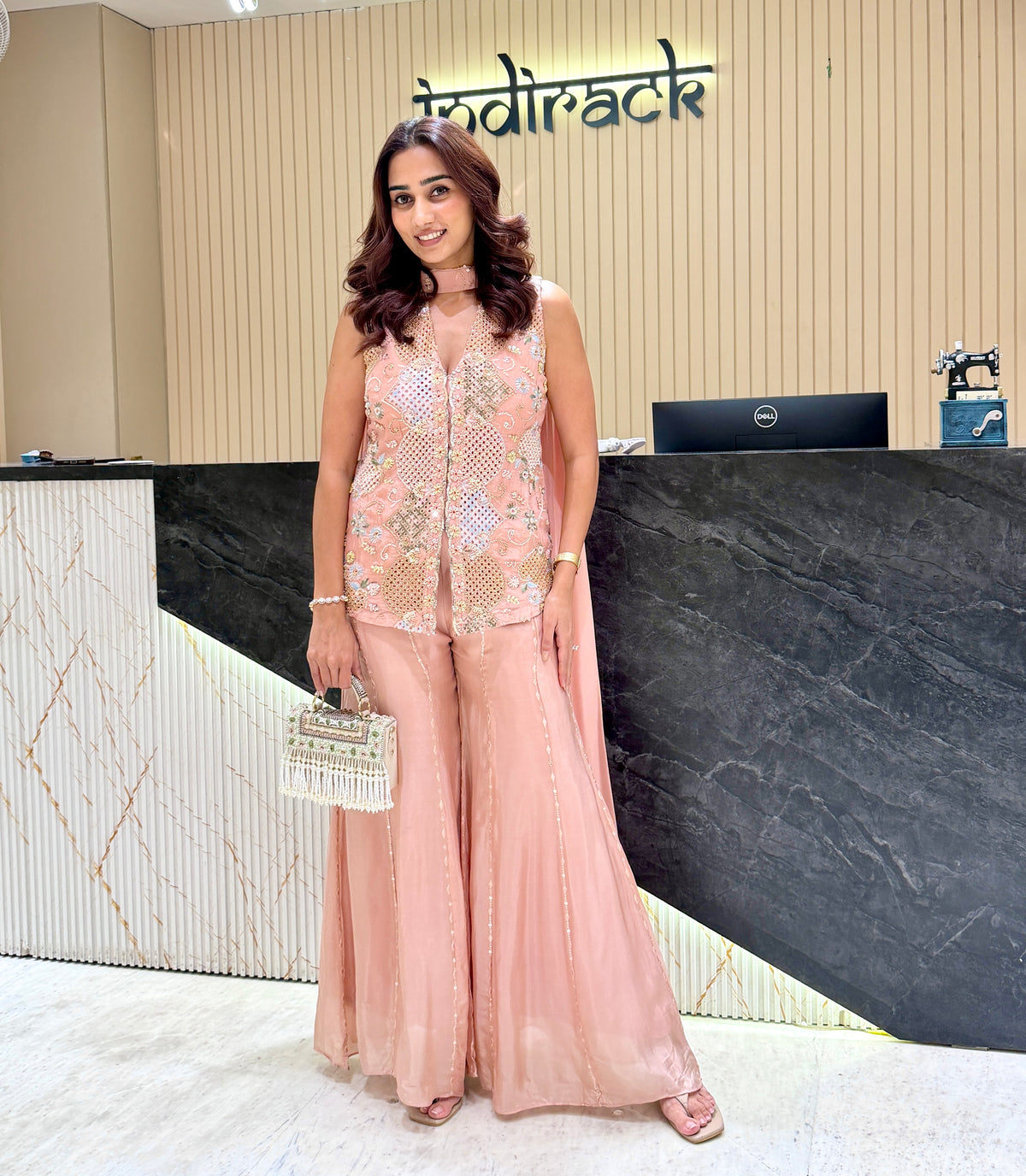 Evangeline Embellished Jacket 3-Piece Co-ord Set