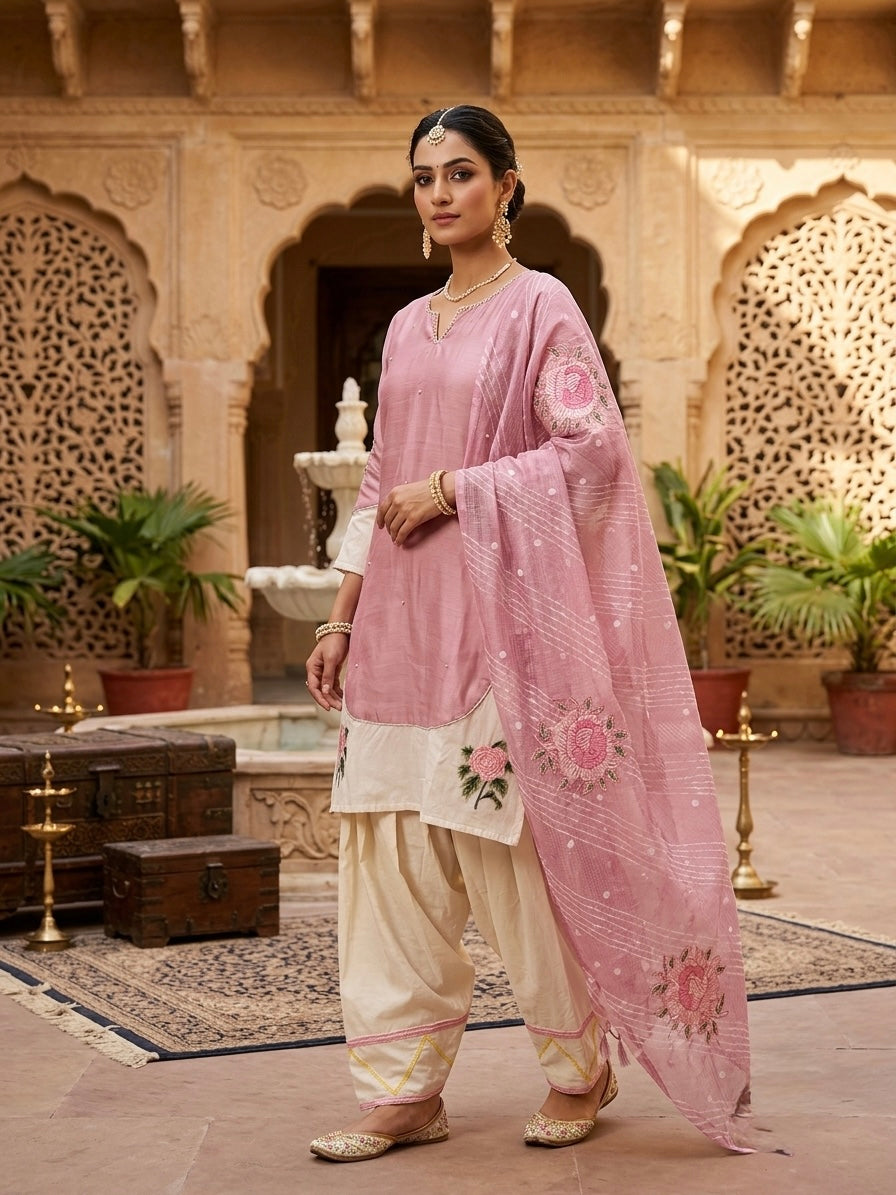 Gul-Rose Farsi Salwar Set