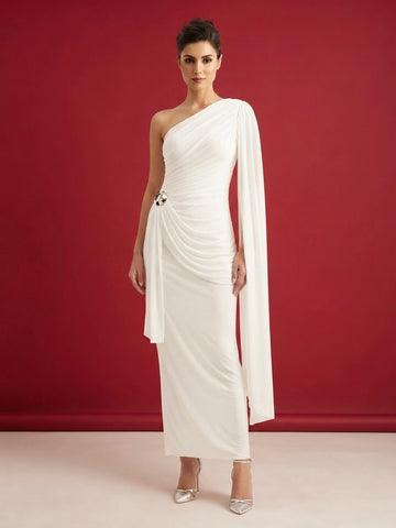 Thalia One-Shoulder Maxi Dress
