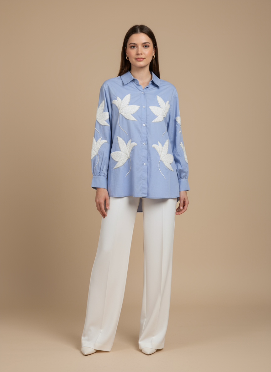 Ziya Embroidered Shirt