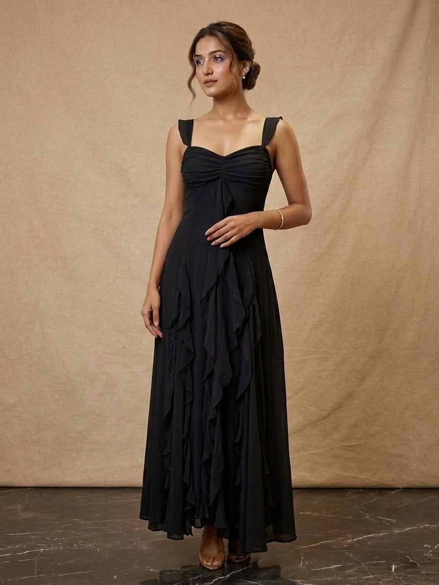 Seraphina Ruffle Maxi Dress