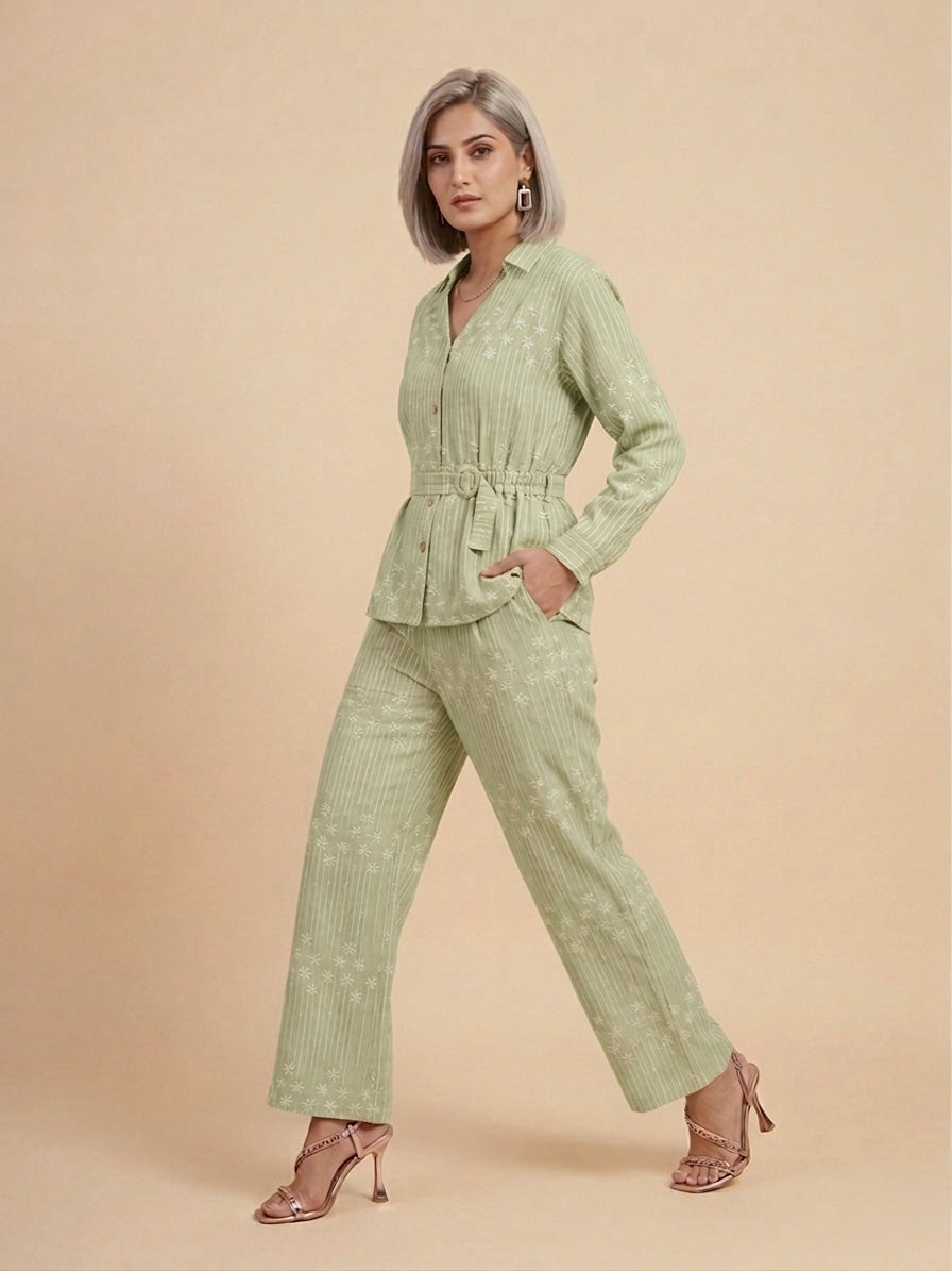 Flora Stripe Safari Set