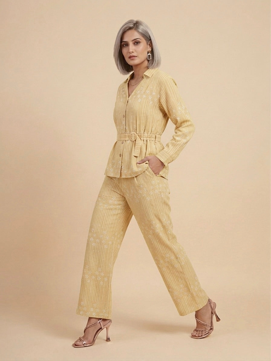 Flora Stripe Safari Set