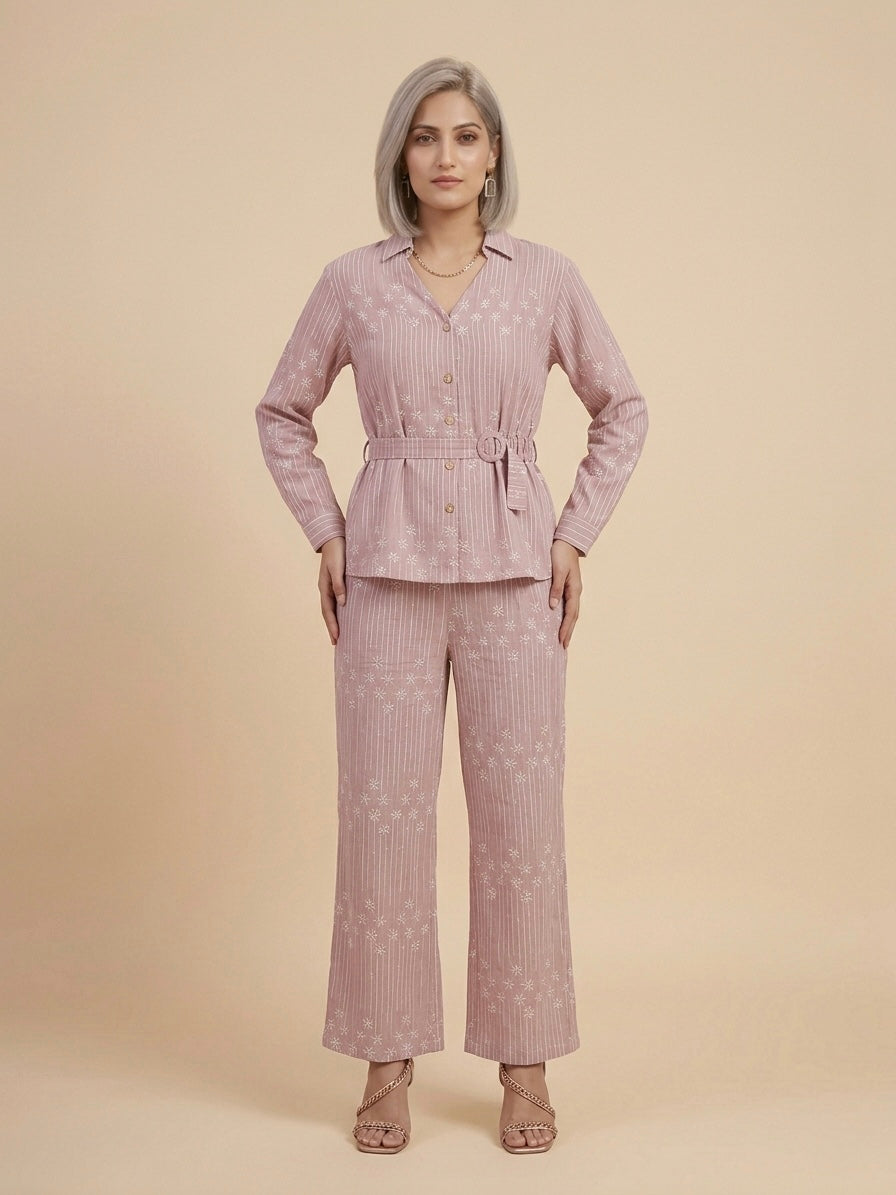 Flora Stripe Safari Set