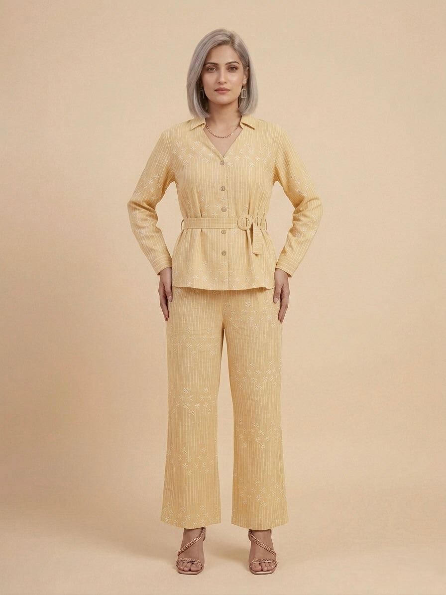 Flora Stripe Safari Set