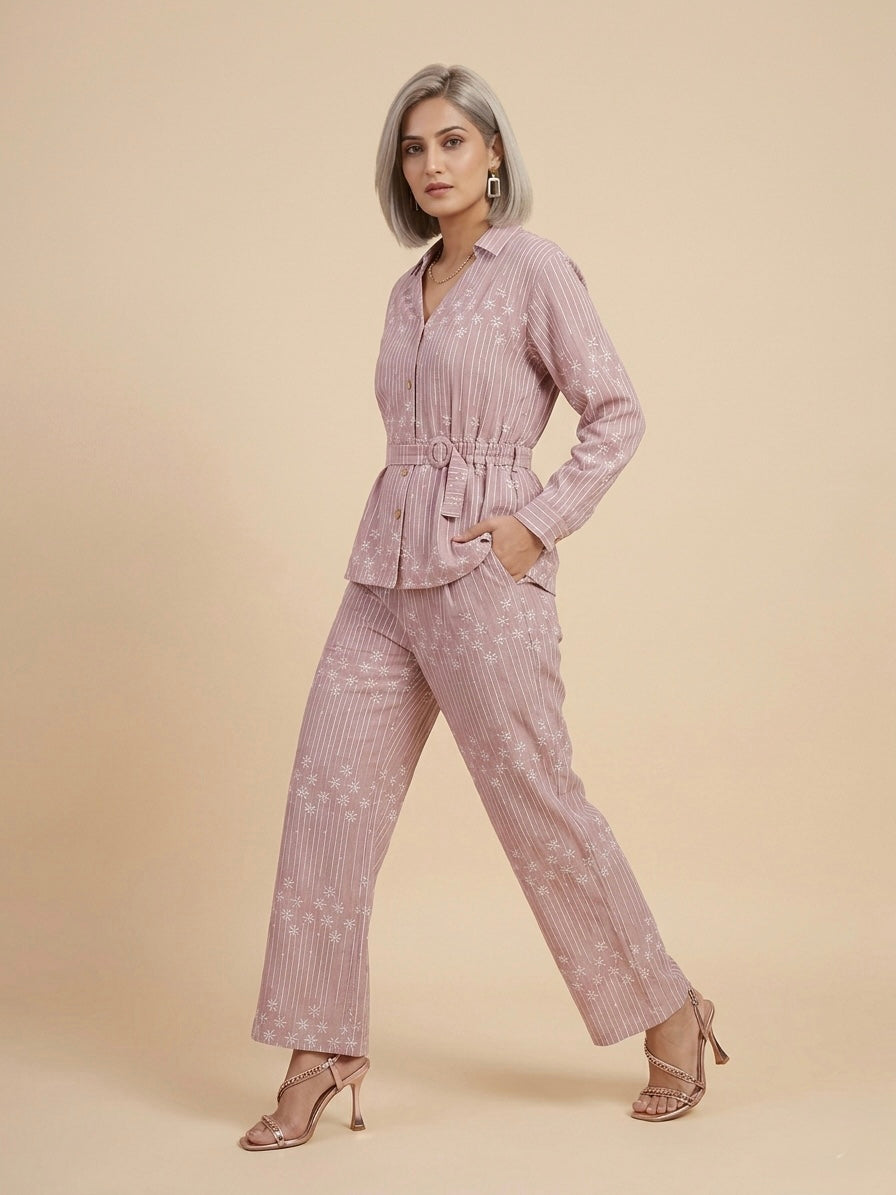 Flora Stripe Safari Set