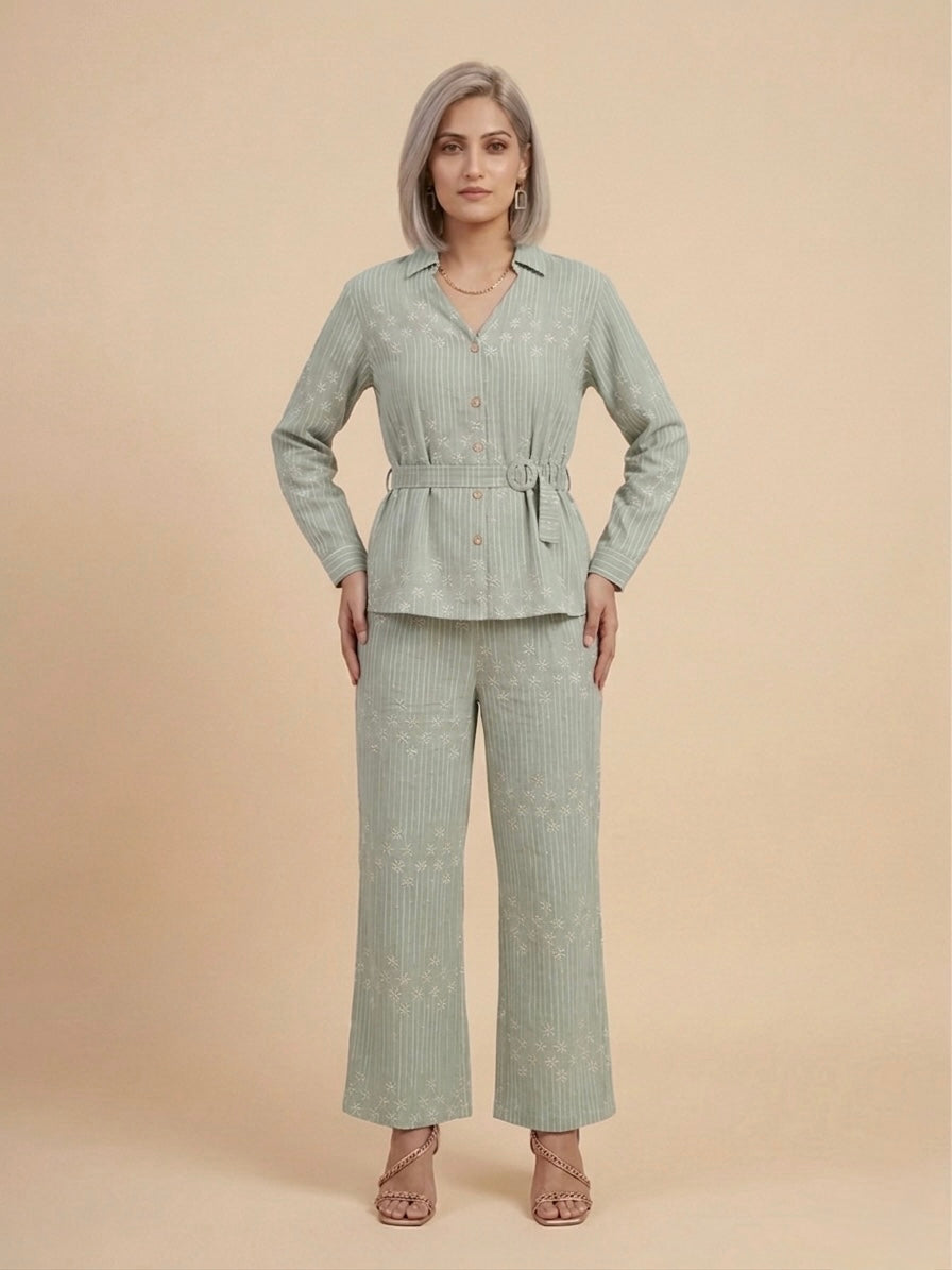 Flora Stripe Safari Set
