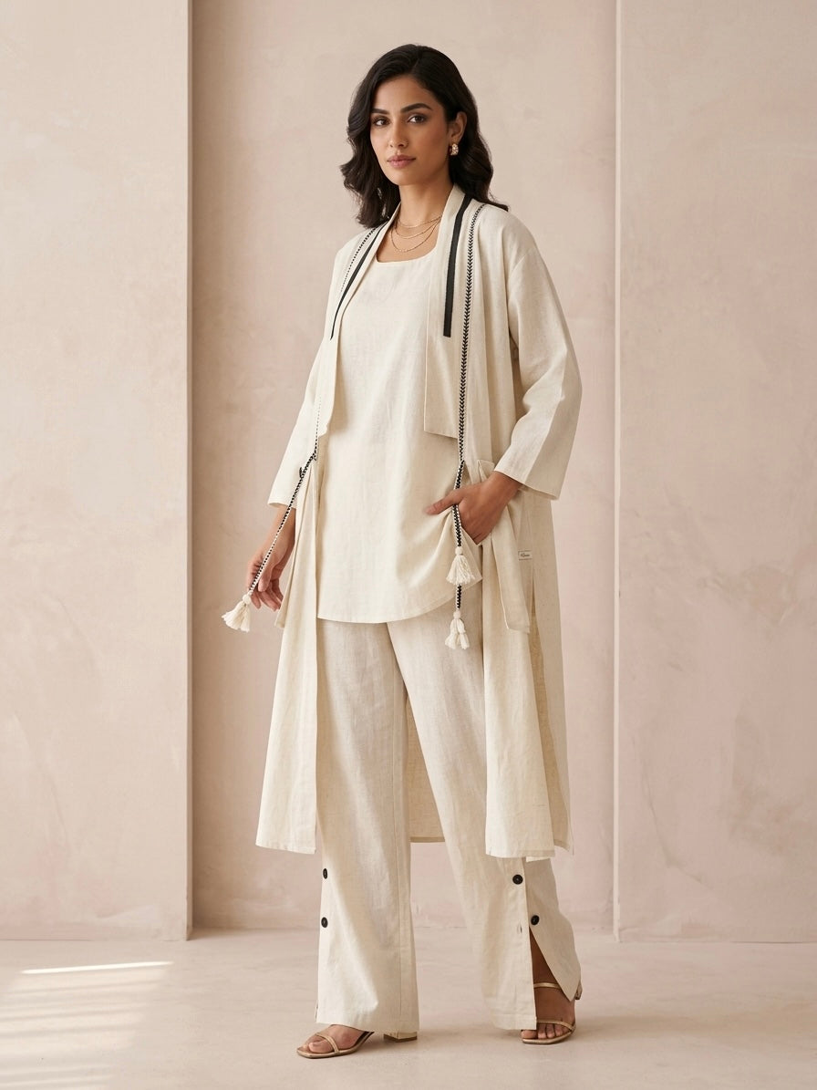 Linen Nomad Three-Piece Set