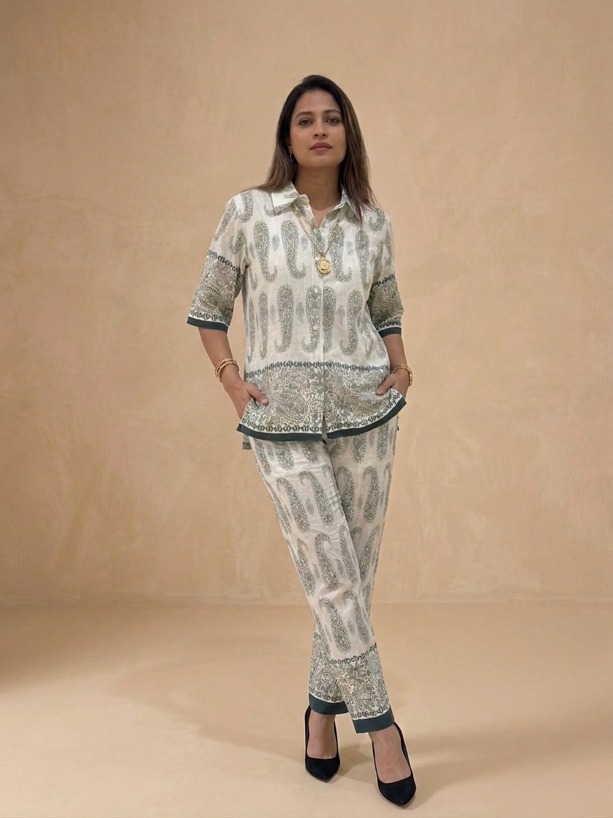 Elara Paisley Co-ord Set