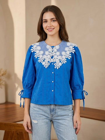 Gardenia Crochet Top
