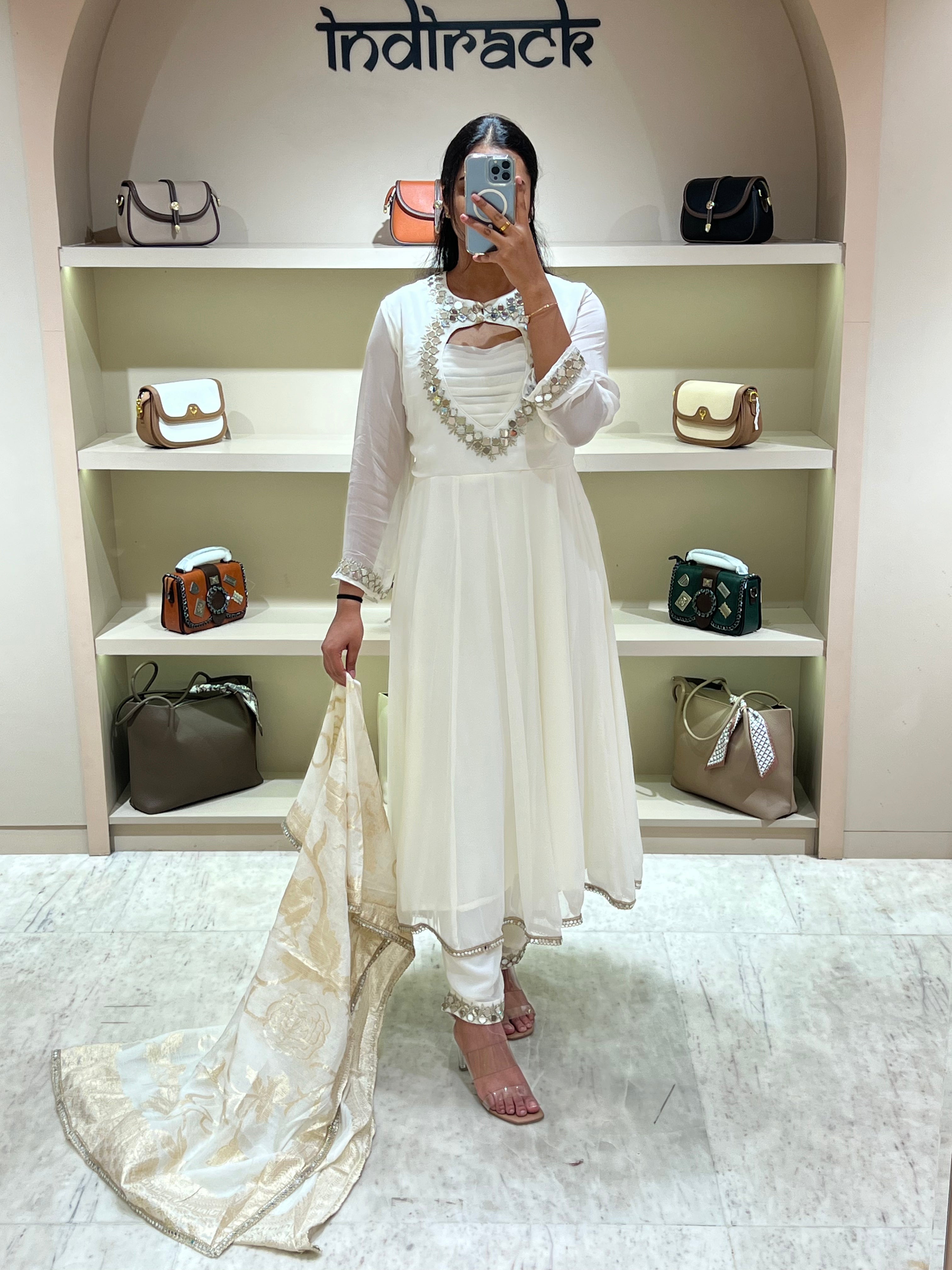 Zaroon Anarkali Set