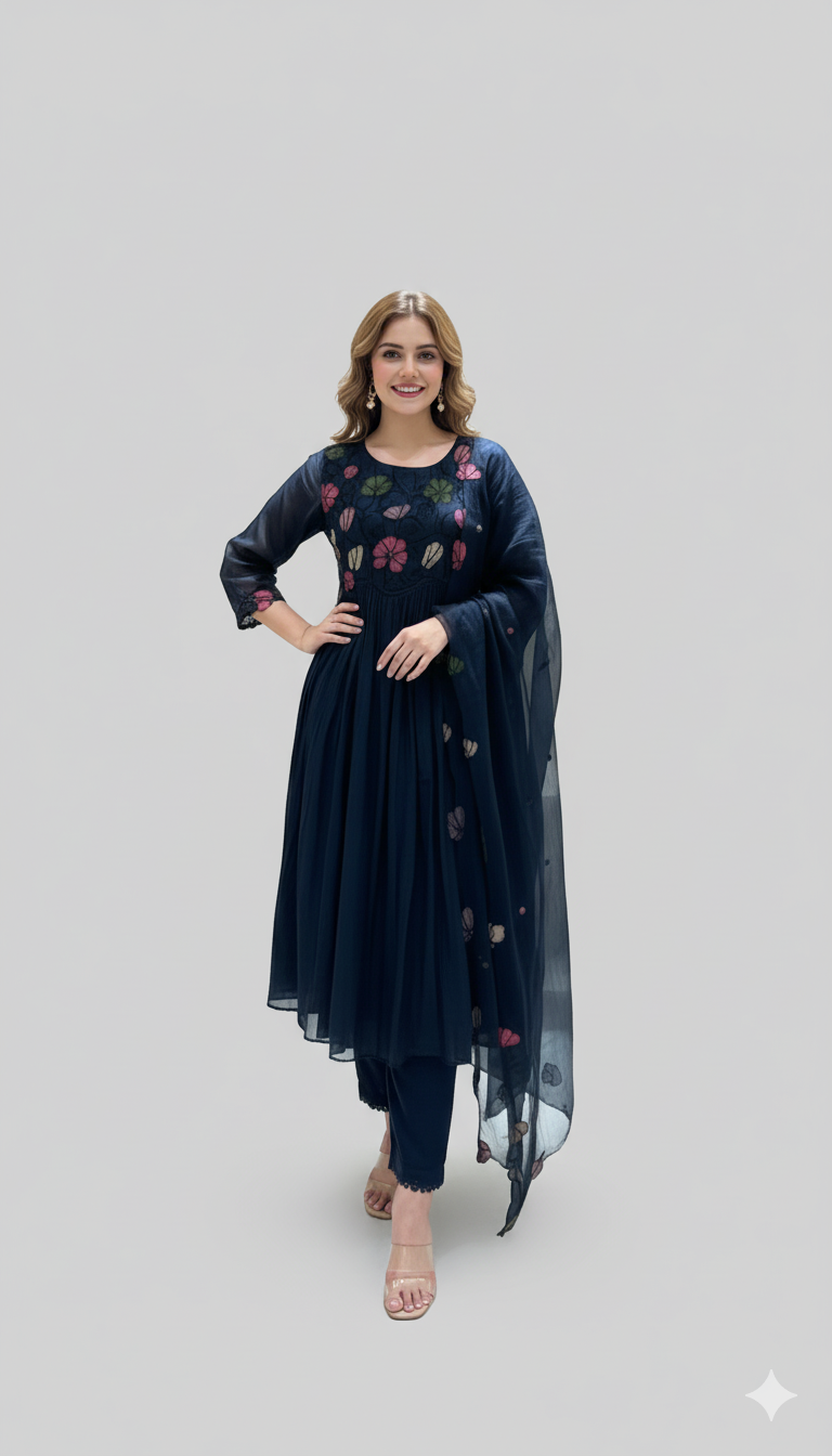 Noor-e-Kala Floral Set