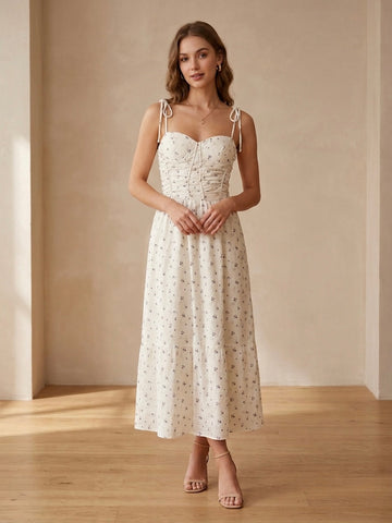Sundown Floral Midi Dress