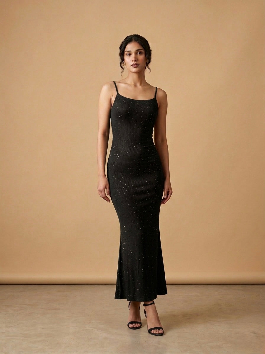 Valentina Ruched Maxi Dress