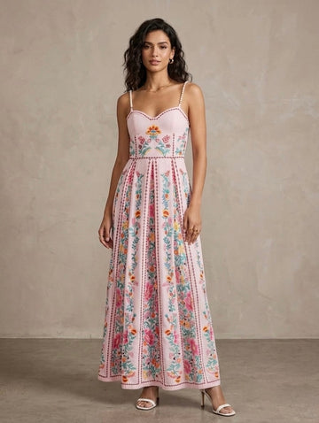 Florentine Printed Maxi Dress