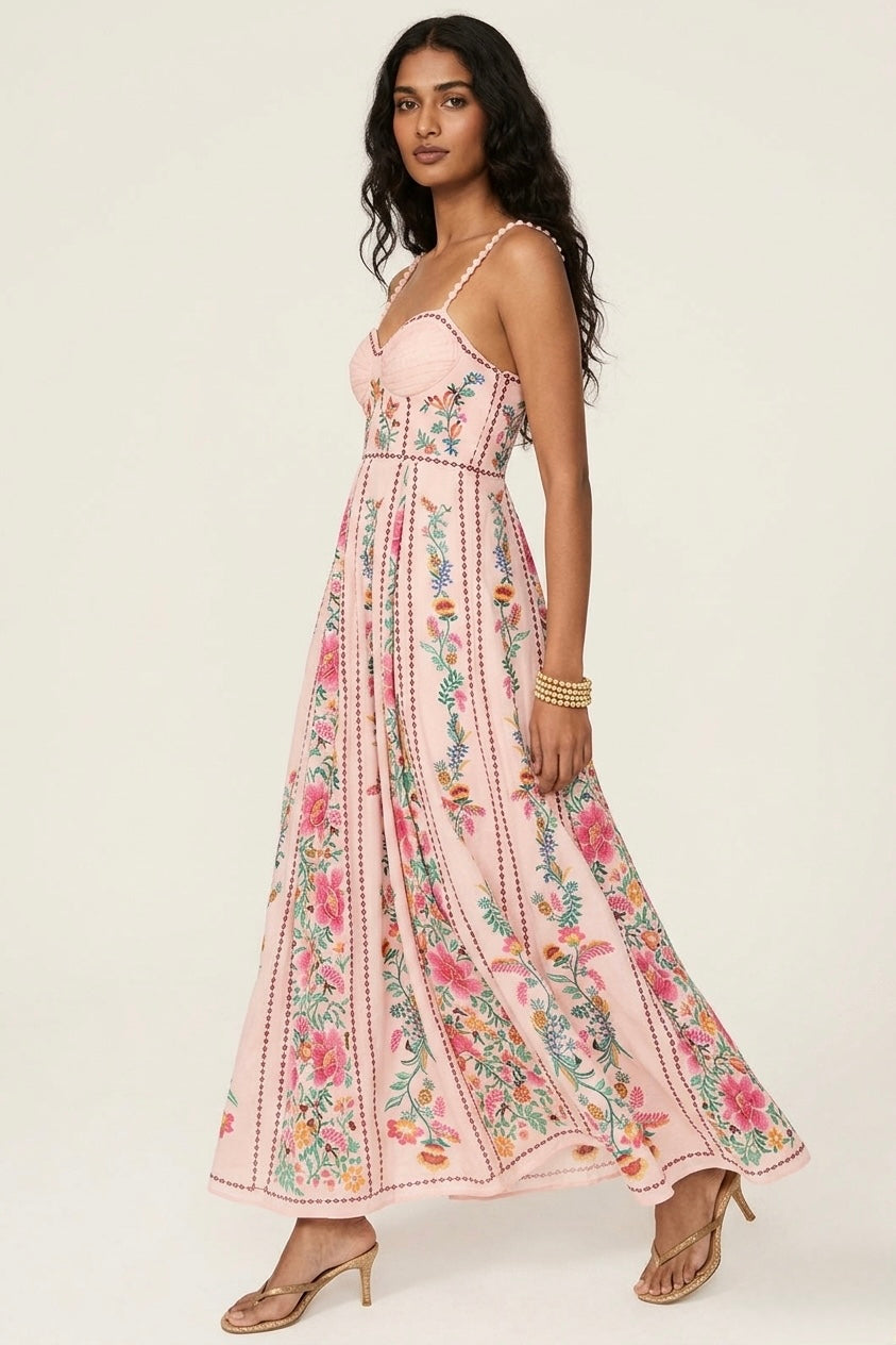 Florentine Printed Maxi Dress