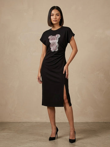 Glitz Bear T-Shirt Dress