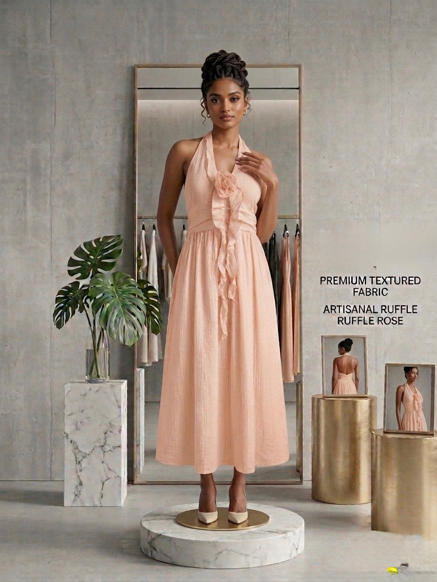 Luna Flow Midi Dress
