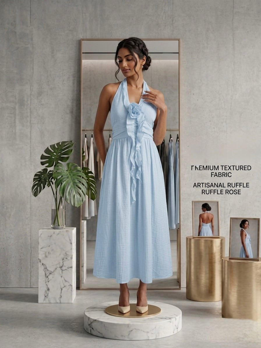 Luna Flow Midi Dress