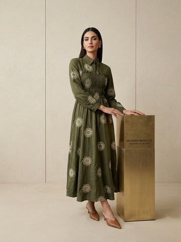 Wildflower Linen Dress