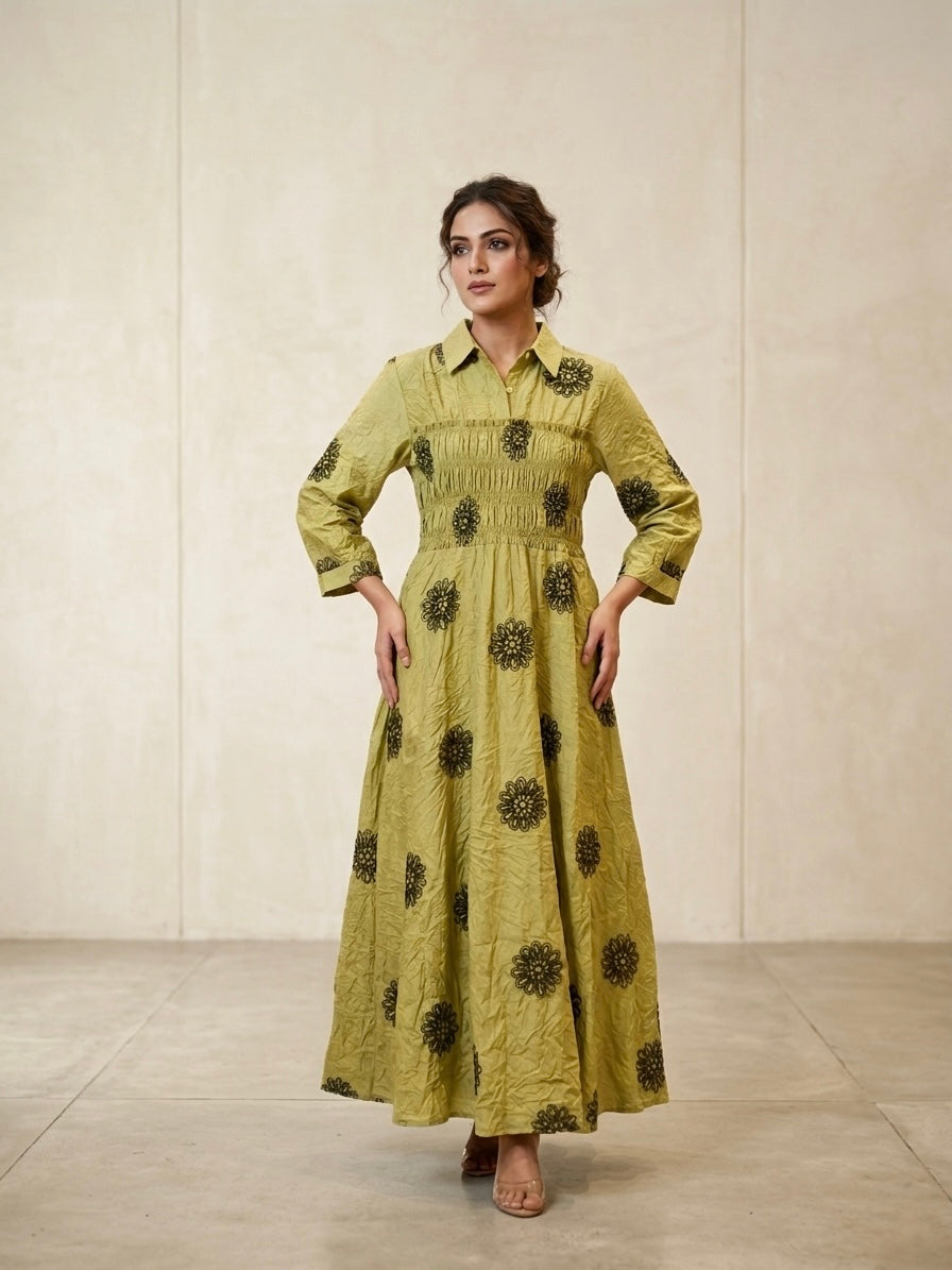 Wildflower Linen Dress