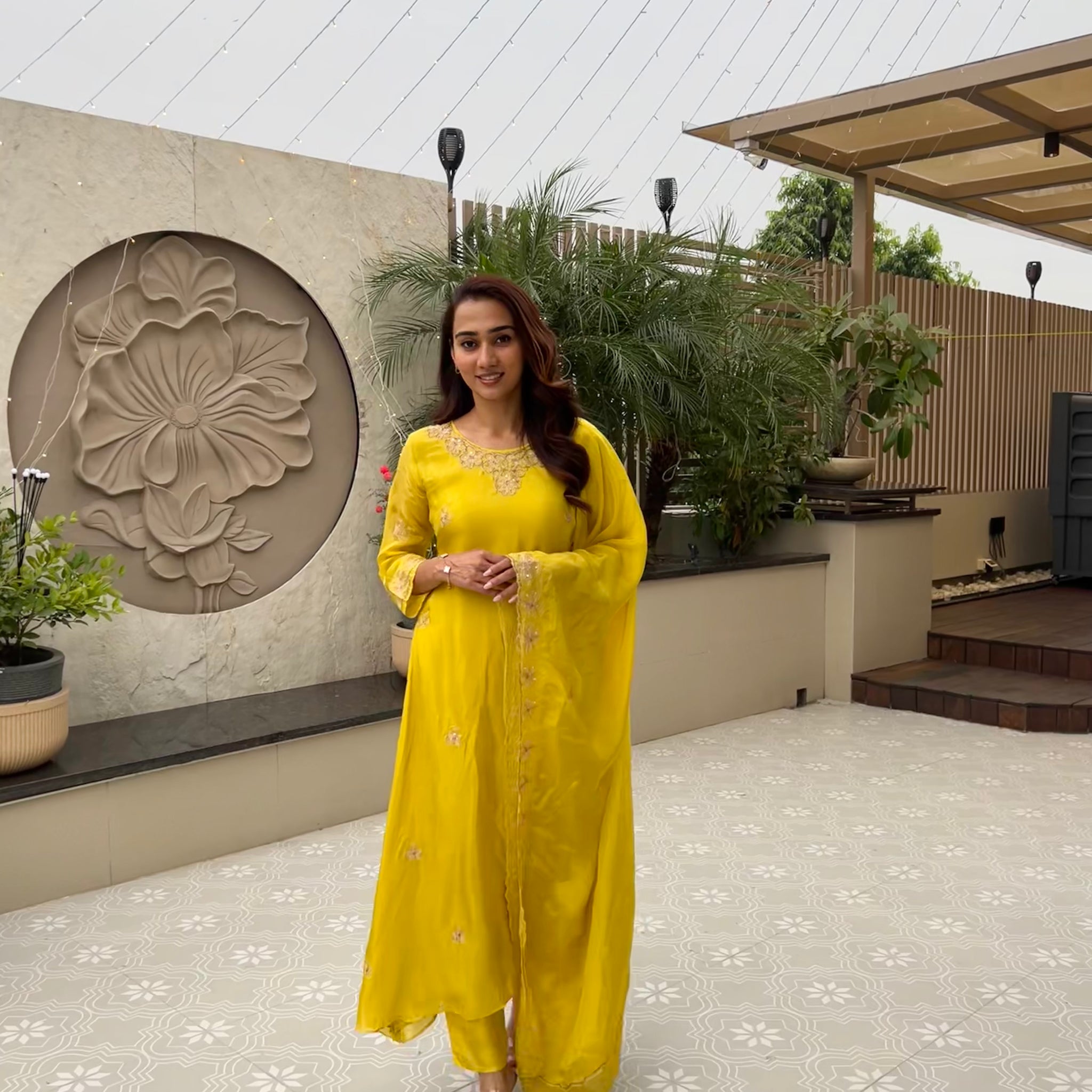 Nazm-e-gul Anarkali Set