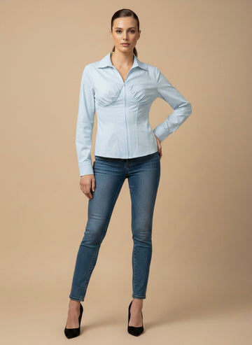 The Canary Corset Shirt