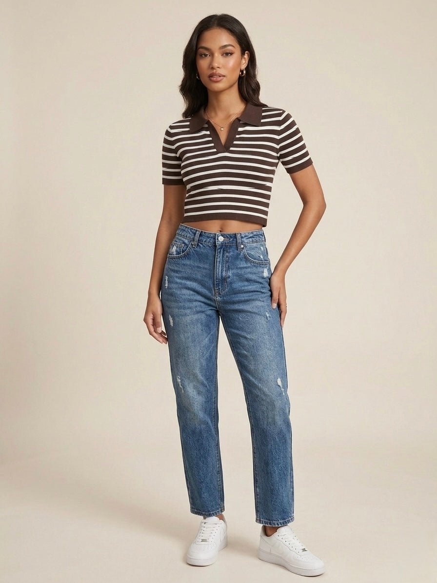 The Essential V-neck Knit