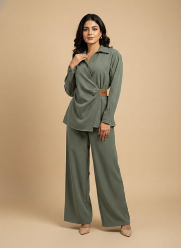 The Serene Sepia suit