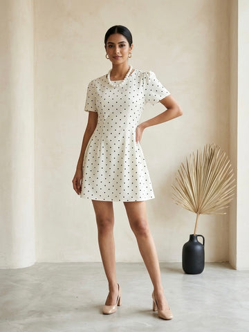 Charlotte Polka Dot Dress