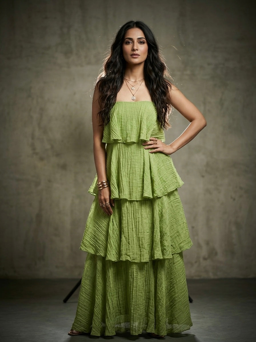Zenith Tiered Maxi Dress - SD 40
