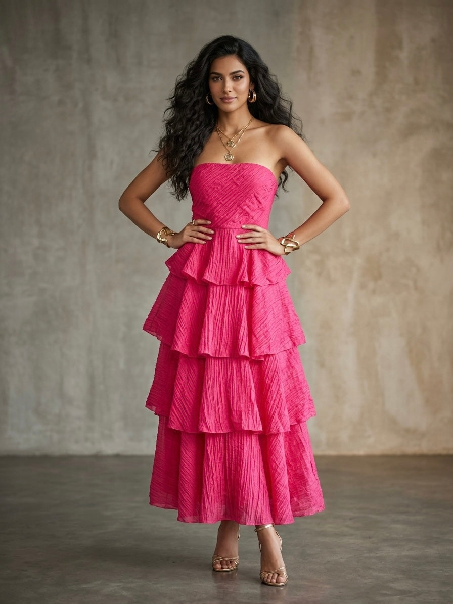 Zenith Tiered Maxi Dress - SD 40