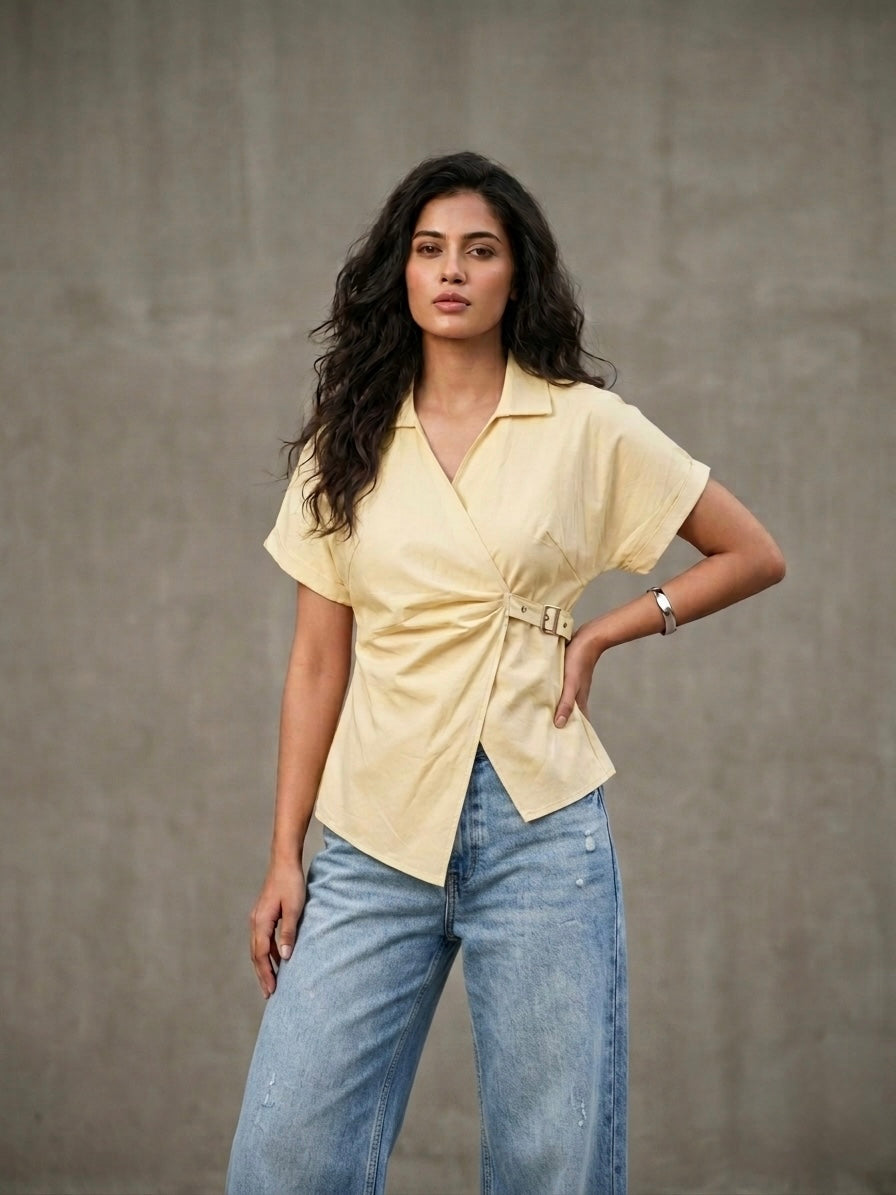 Verona Wrap Blouse