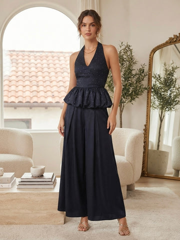 Twilight Halter Culotte Set - SCS 39