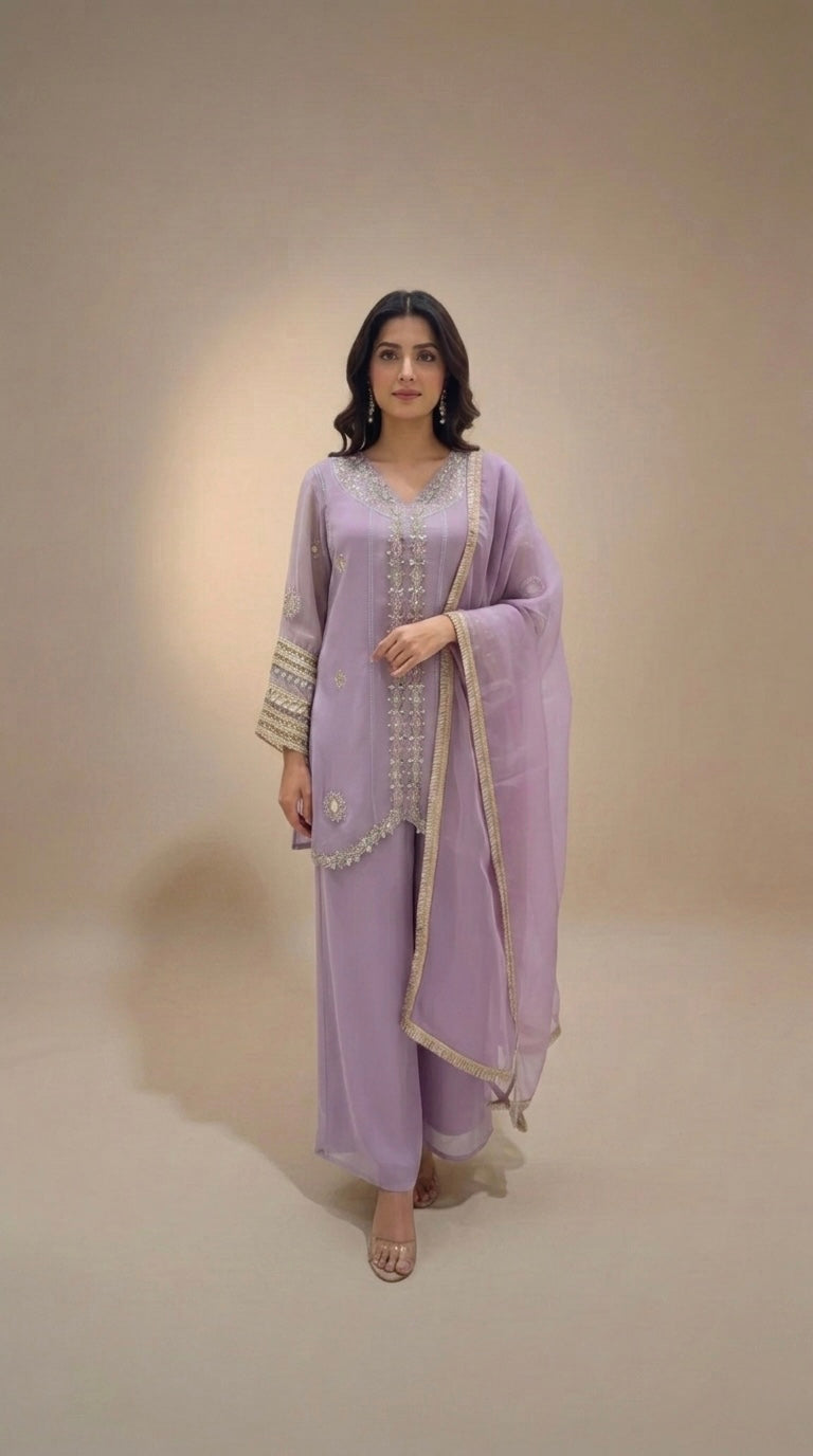 Gulmora Palazzo Set | KS 59
