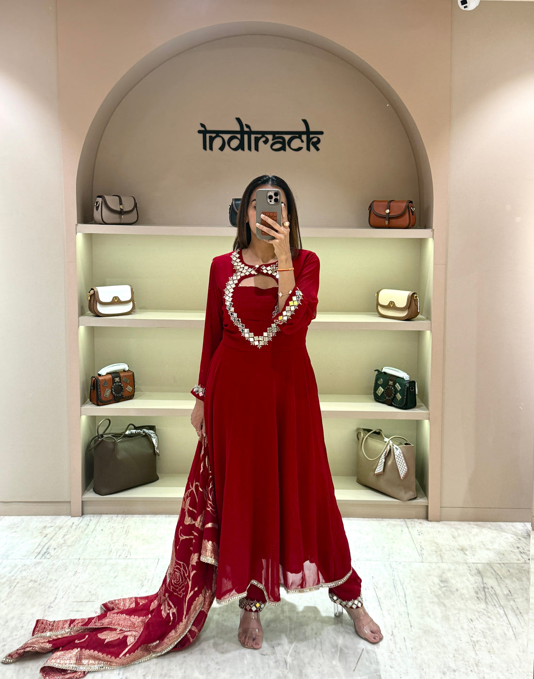 Zaroon Anarkali Set