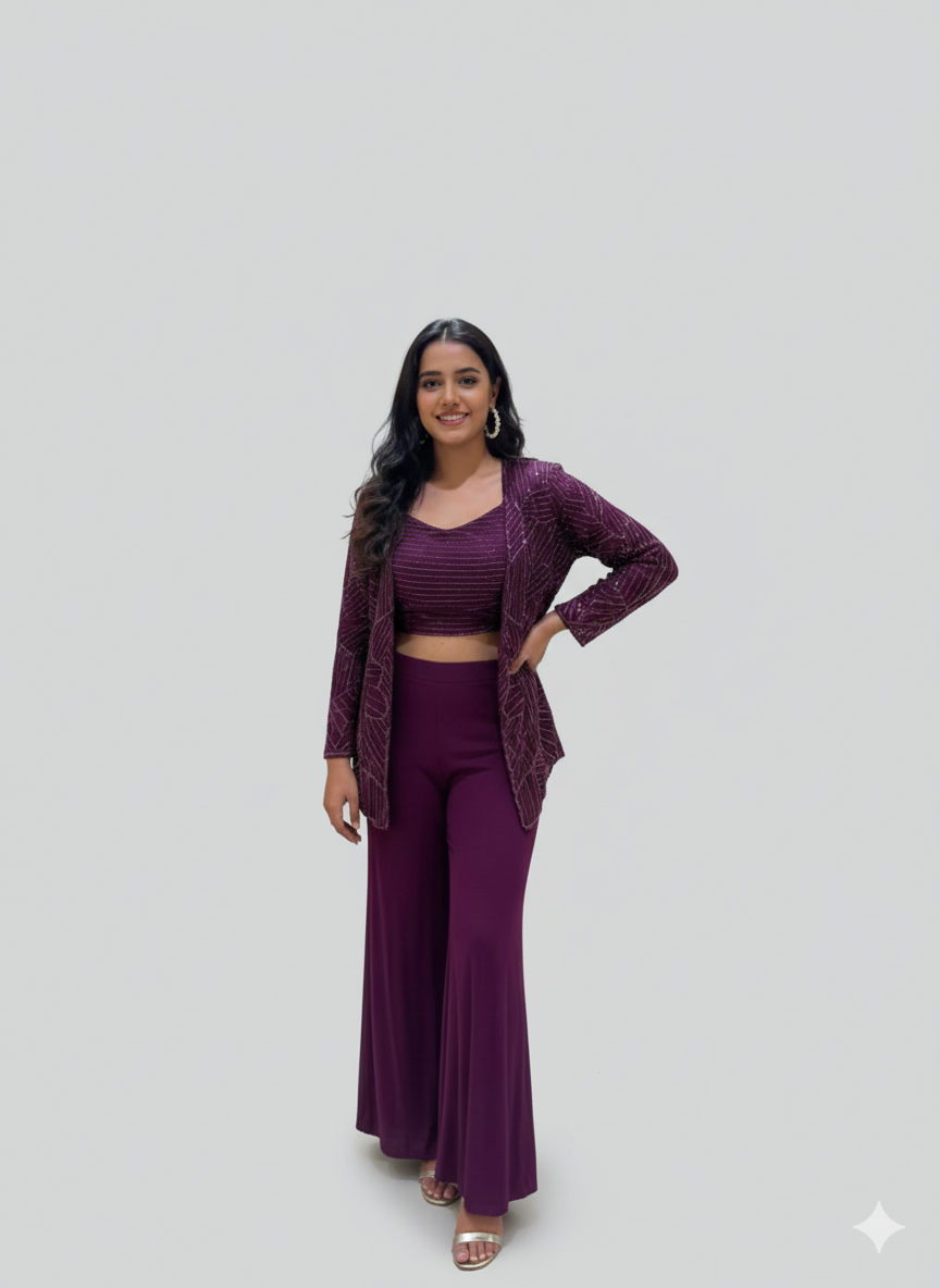 Velvet Dusk Three Piece Set