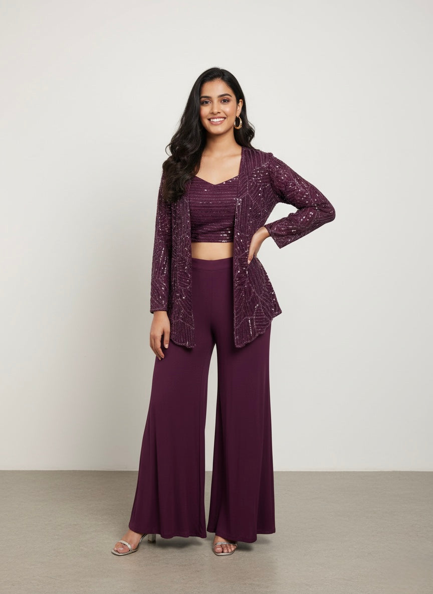 Velvet Dusk Three Piece Set