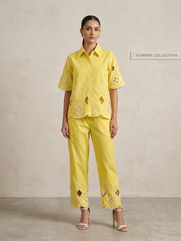 Mosaic Embroidered Co-ord Set