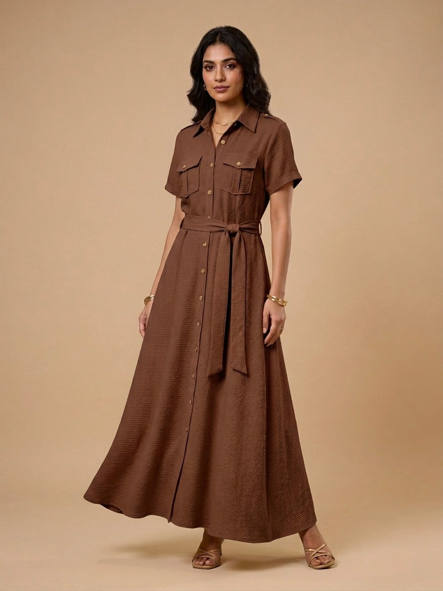 Laurent Shirt Dress