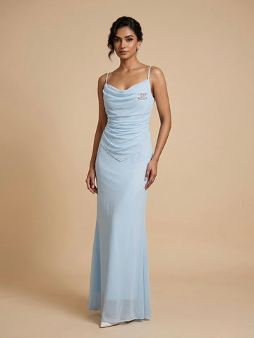 Dawn Cowl Neck Maxi Gown