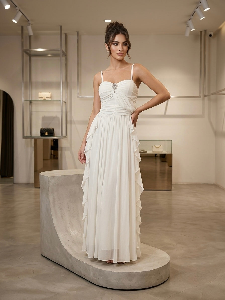 Calypso Cascade Maxi Dress - SD 72