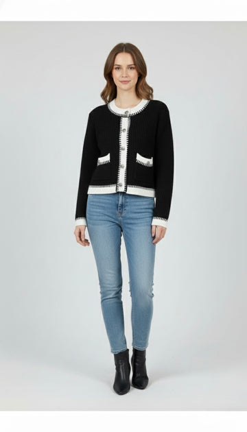 Parisian Stitch Cardigan