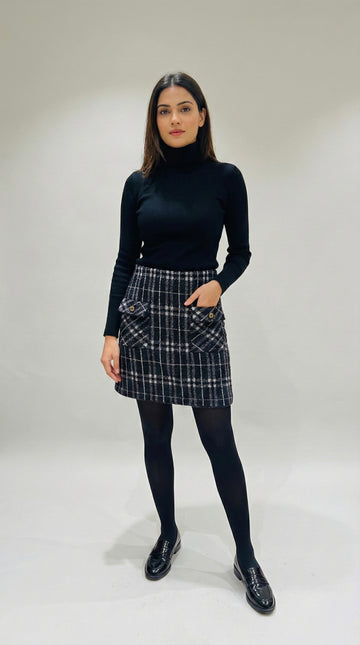 Valency Tweed Skirt