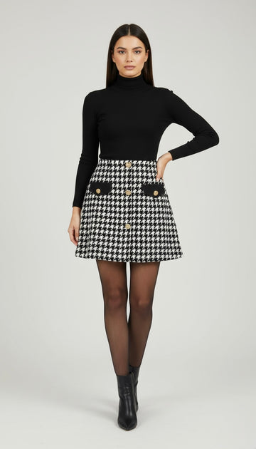 Parisian Pattern Skirt